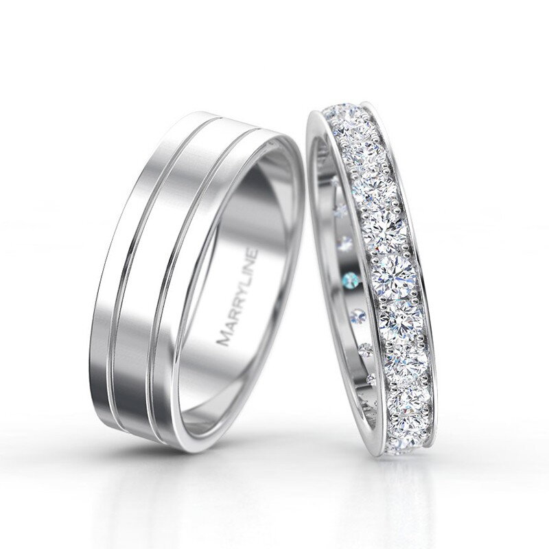 Svadobne Obrucky 63c 16b3 Z Bieleho Zlata Pristanu kazdej ruke bez ohladu na roznorodosť ostatnych doplnkov. svadobne obrucky 63c 16b3 z bieleho zlata