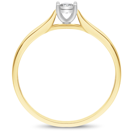 Dámsky prsteň s diamantom b0721