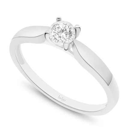 Dámsky prsteň s diamantom b0725