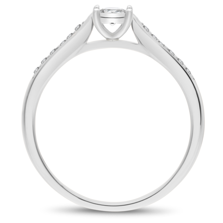   Dámsky prsteň s diamantami b0727