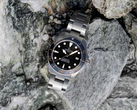 Hodinky CERTINA DS ACTION DIVER 38MM POWERMATIC 80 C048.807.44.051.00