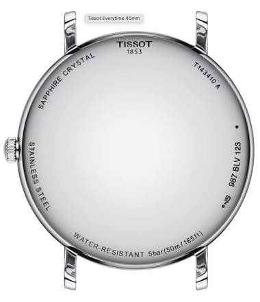 Hodinky Tissot Everytime Gent T143.410.11.011.01 (T1434101101101)