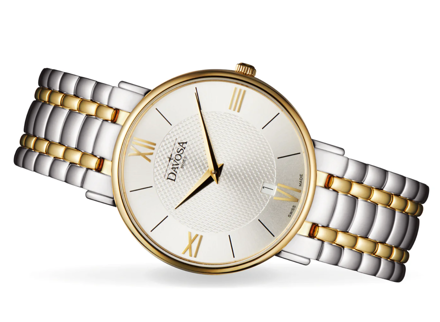 Švajčiarske pánske hodinky Davosa Pianos II 163.477.15