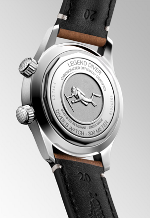 Hodinky Longines Legend Diver L3.764.4.50.0 Ø 39.00 mm