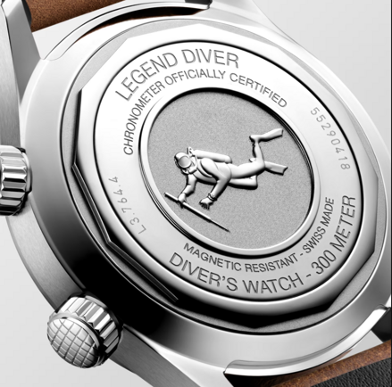 Hodinky Longines Legend Diver L3.764.4.50.0 Ø 39.00 mm