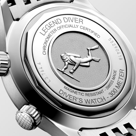 Hodinky Longines Legend Diver L3.764.4.90.6 Ø 39.00 mm