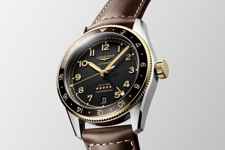 Hodinky Longines Spirit Zulu Time L3.802.5.53.2 (L38025532) 39mm