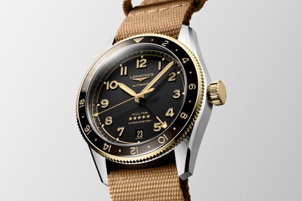 Hodinky Longines Spirit Zulu Time L3.802.5.53.9 (L38025539) 39mm