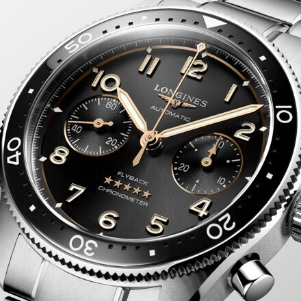 Hodinky Longines Spirit FLYBACK L3.821.4.53.6 (L38214536)
