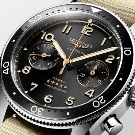 Longines Spirit FLYBACK L3.821.4.53.9 