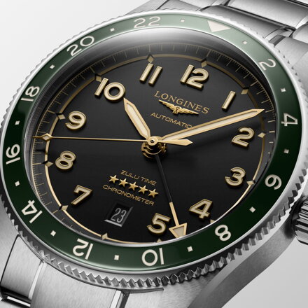 Hodinky Longines Spirit Zulu Time L3.812.4.63.6 (L38124636)