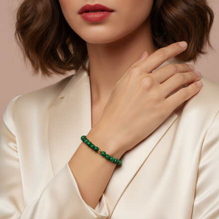 Náramok s malachitom RH01
