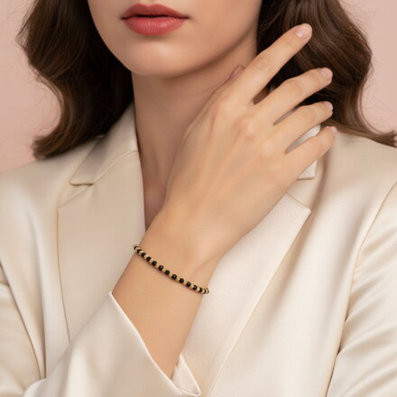 Dámsky náramok guličkový K1595x