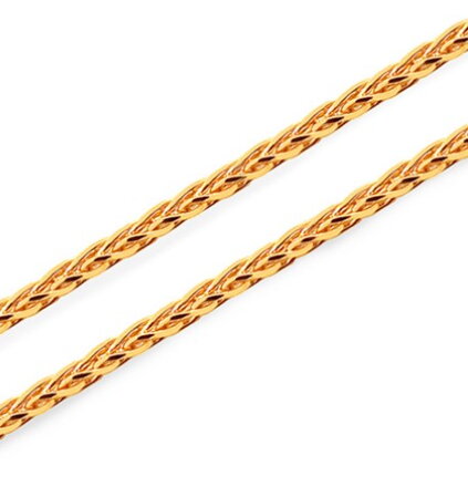 Líščí chvost dámska retiazka K012Tz 45cm