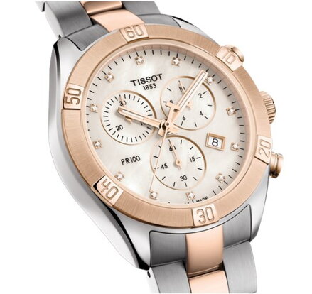 Hodinky Tissot T101.917.22.116.00  PR 100 SPORT CHIC CHRONO (T1019172211600)