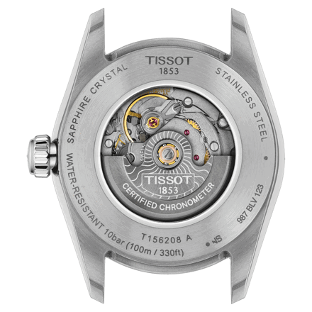 Dámske hodinky TISSOT BALLADE POWERMATIC 48 COSC 30MM T156.208.22.033.00