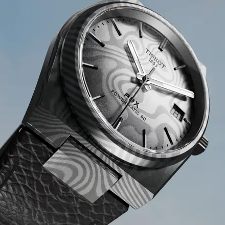 TISSOT PRX DAMASCUS STEEL 38mm T137.807.96.081.00