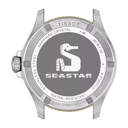 Hodinky Tissot Seastar 1000 GMT 40mm T120.852.22.051.00