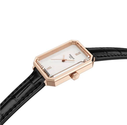 Dámske štvorcové hodinky TISSOT SRV T160.110.36.113.00