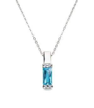 Topázový prívesok z bieleho zlata ALO Jewelry 2840182b