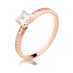 Danfil dámsky prsteň z ružového zlata Z6709r