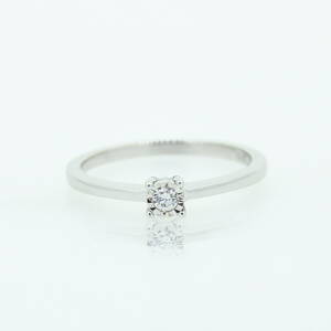 Briliantový snubný prsteň 01160-1855F