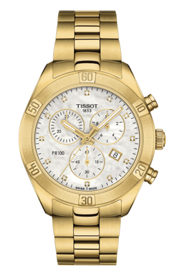 Dámske hodinky Tissot PR 100 SPORT CHIC CHRONOGRAPH T101.917.33.116.01  (T1019173311601)