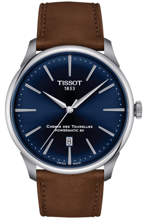 Pánske hodinky Tissot T-Classic Chemin des Tourelles Powermatic 80 T139.407.16.041.00