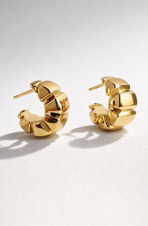 Dámske okrúhle náušnice K8969 