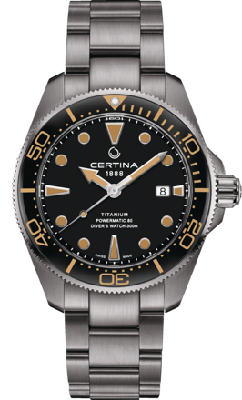 Pánske hodinky z titánu Certina DS Action C032.607.44.051.00 (C0326074405100)
