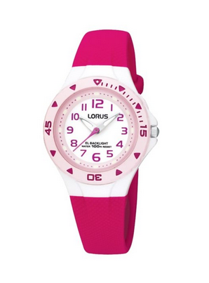 Detské ružové hodinky Lorus R2339DX9
