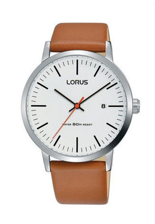 Pánske hodinky s koženým remienkom Lorus RH995JX9