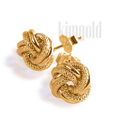 Zlaté náušnice uzilík K713z