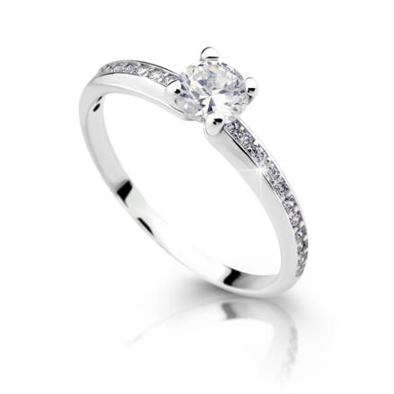 Romantický zásnubný prsteň Z6709b