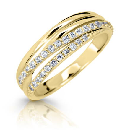 Dámsky prsteň zo žltého zlata 3352ž