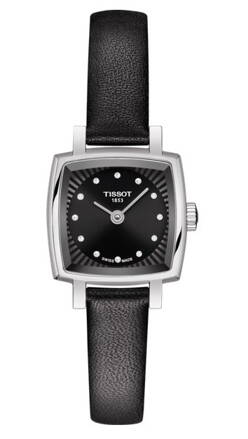 Dámske hodinky Tissot Lovely Square T058.109.16.056.00  (T0581091605600) s diamantmi 