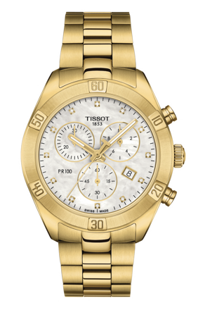 Dámske hodinky Tissot PR 100 SPORT CHIC CHRONOGRAPH T101.917.33.116.01  (T1019173311601)