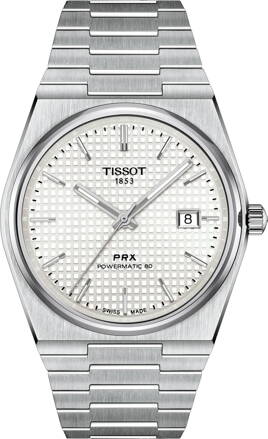 Hodinky TISSOT PRX POWERMATIC 80 T137.407.11.111.00