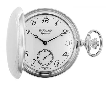 Pánske vreckové hodinky Tissot Savonnette Quartz T83.6.553.13