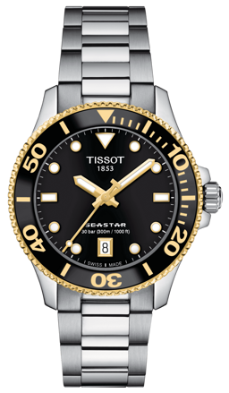 Tissot hodinky Seastar 1000 36mm T120.210.21.051.00 (T1202102105100)