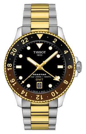 Hodinky Tissot Seastar 1000 GMT 40mm T120.852.22.051.00