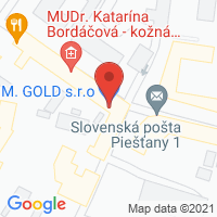 Google map: Kukučínova 17, 921 01 Piešťany